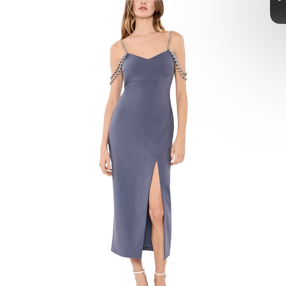 LIKELY Hank embellished strap dress